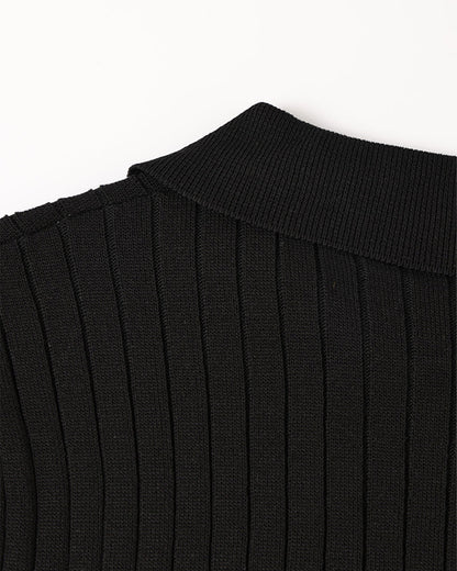 LANGFORD Knitted Polo Shirt