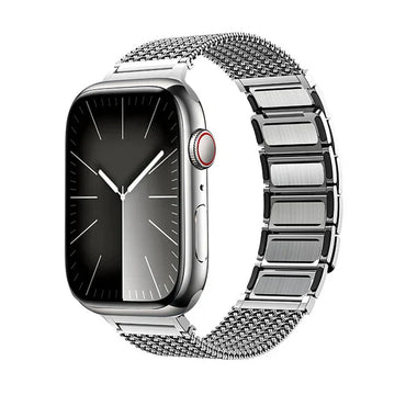 Heritage Braided Stainless Steel Apple Watch Band