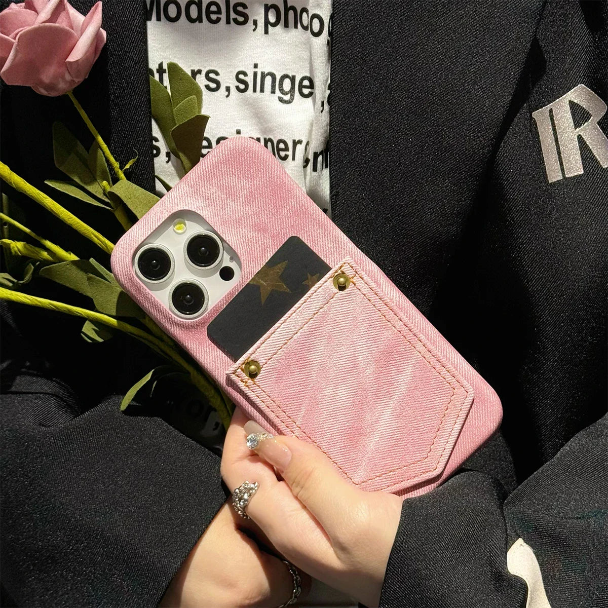 Luxe Denim Phone Case