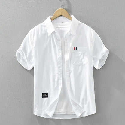 Luke Wellington Striped Short Sleeve Shirt