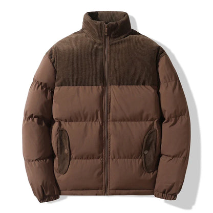 Caleb Morgan Corduroy Puffer Jacket