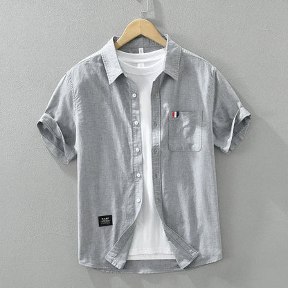 Luke Wellington Striped Short Sleeve Shirt