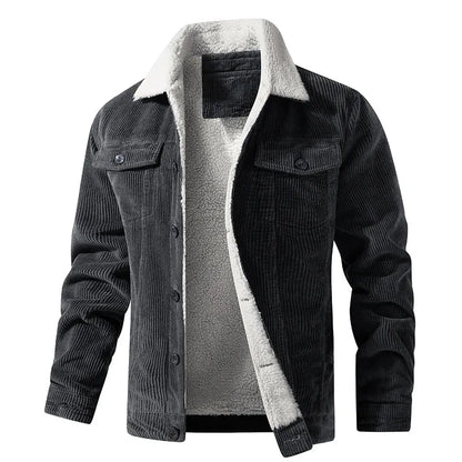 Jack Harrington Fleece-Lined Corduroy Jacket