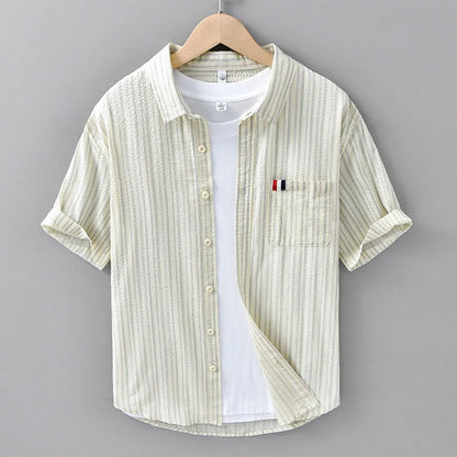 Dan Anthony Striped Short Sleeve