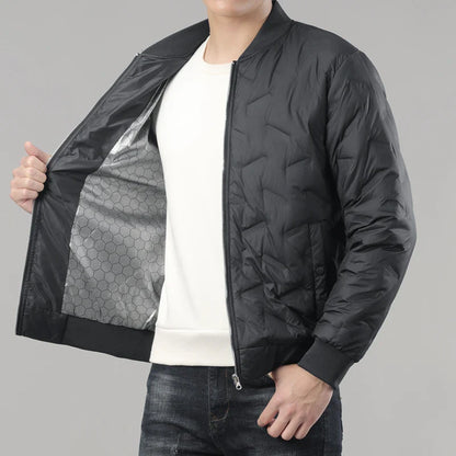 Massimo Quilted Bomber Jacket