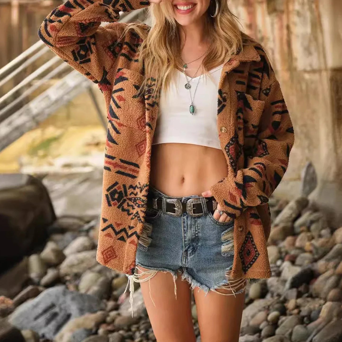 Camille Sherpa Jacket