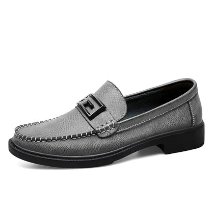 Logan Pierce Textured Leather Loafer