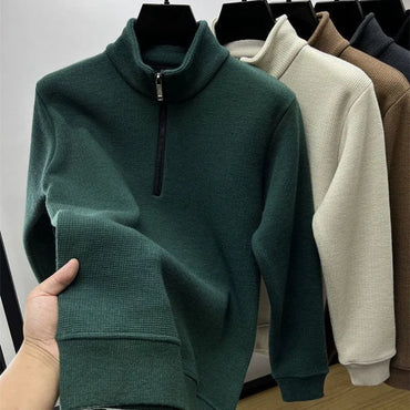 Max Wellington Half-Zip Sweater