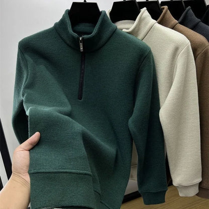 Max Wellington Half-Zip Sweater