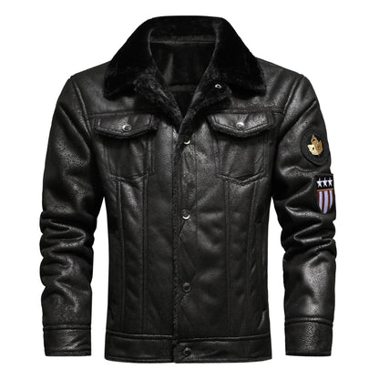 Heritage Shearling Leather Jacket
