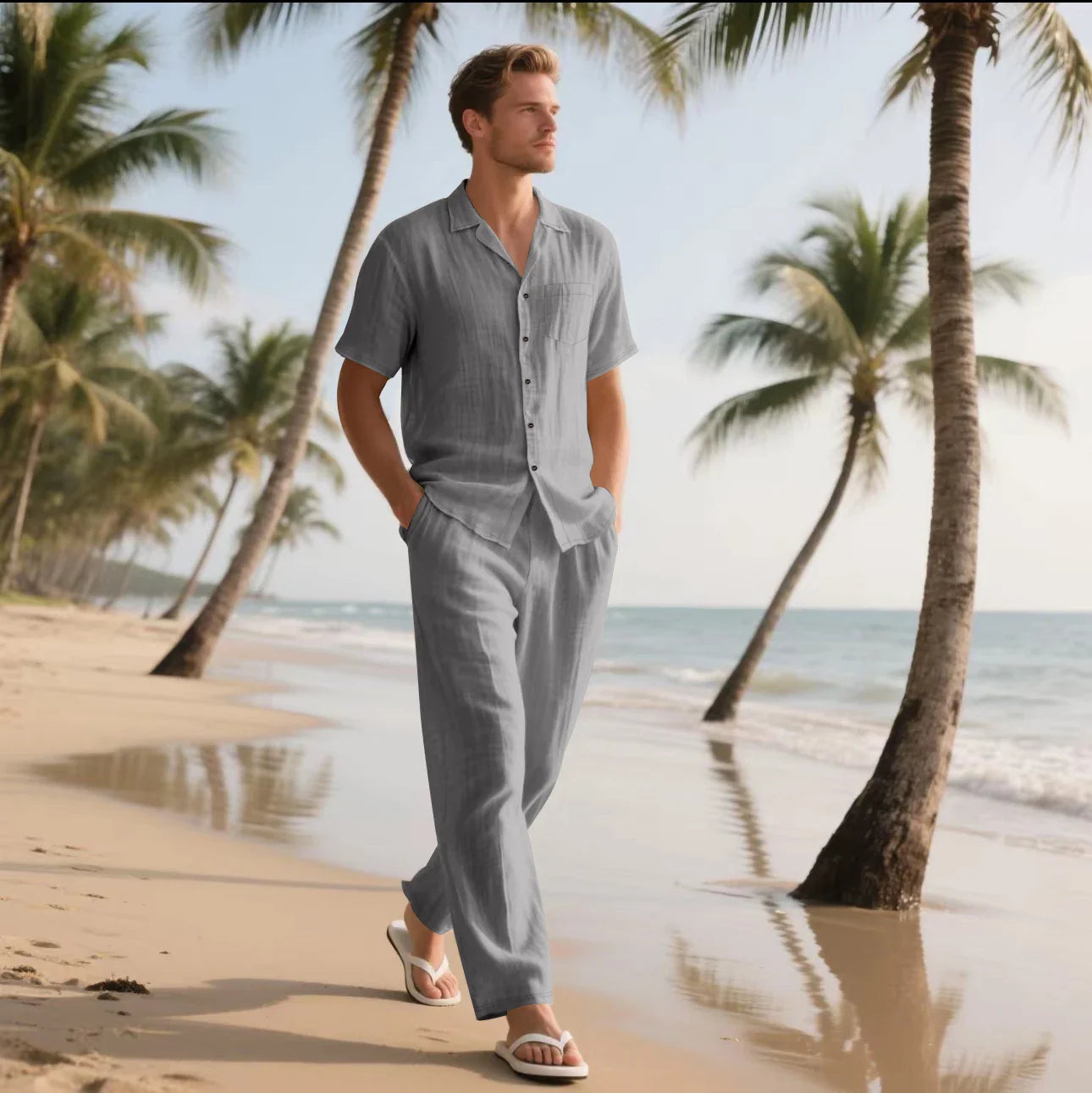 Logan Reed Linen Set