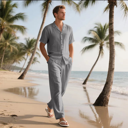 Logan Reed Linen Set