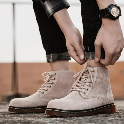 Montreal Suede Leather Boots