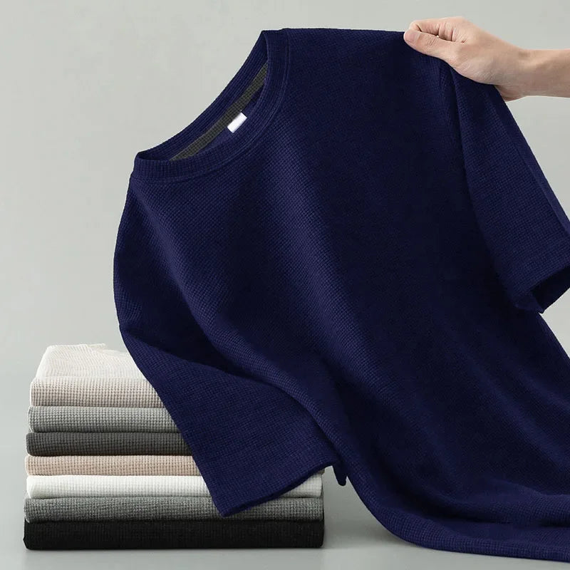 Enzo Waffle Knit Shirt