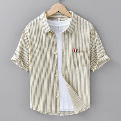 Dan Anthony Striped Short Sleeve