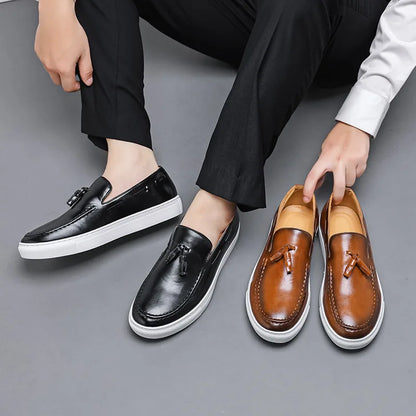 Nick Roy Leather Loafers