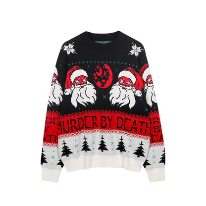 Holly Knit Christmas Sweater