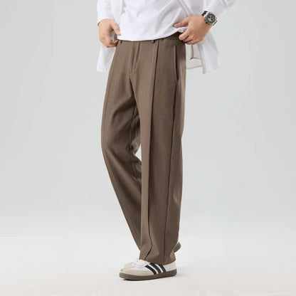 Sebastian Clarke Twill Draped Trousers