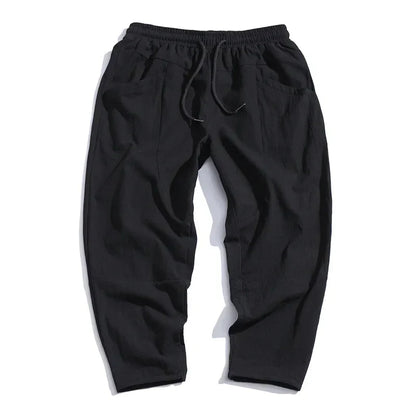 Asano Linen Cropped Pants
