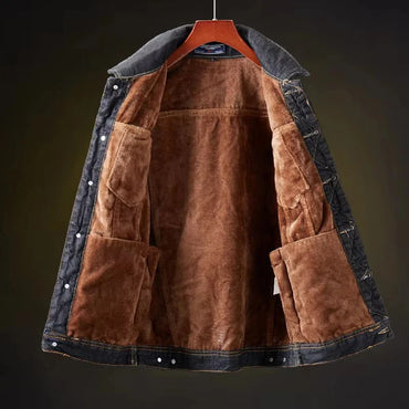 Jack Tanner Denim Fleece Jacket