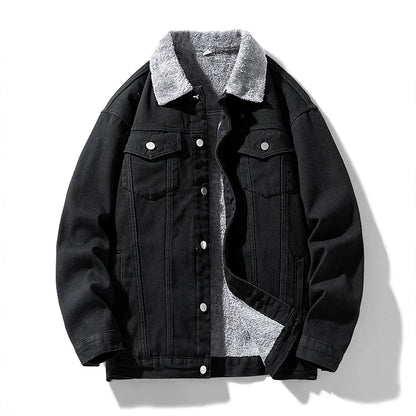 Tom Pierson Denim Fleece Jacket