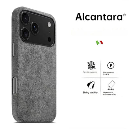 Milano Alcantara Case – iPhone 17 Series