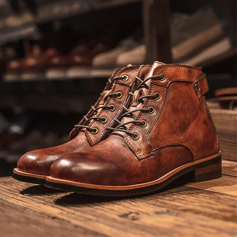Lorenzo Don Leather Boots