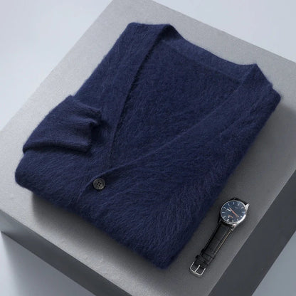 Montreal Brushed Wool Cardigan