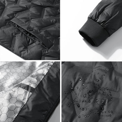 Massimo Quilted Bomber Jacket