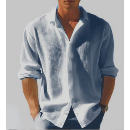 Lucas Carter Waffle Shirt