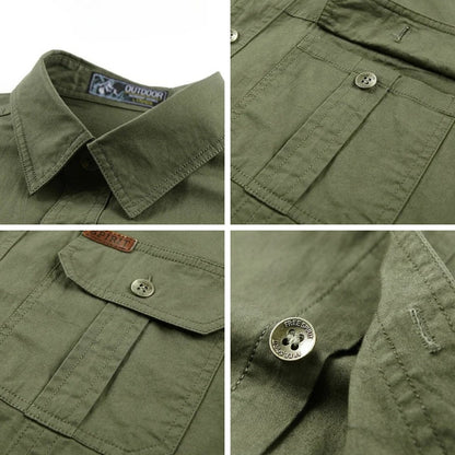 Caleb Morgan Utility Cotton Shirt
