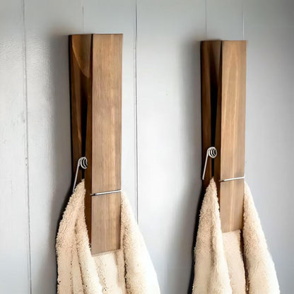 Large Wooden Clothespin