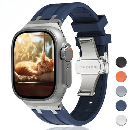 TitaniumGrip Silicone Apple Watch Band