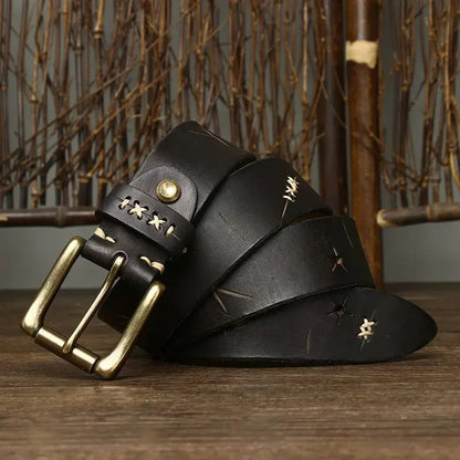 Marc Don Leather Belt