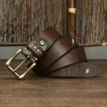 Marc Don Leather Belt