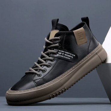 SINCLAIR LEATHER TRAINERS