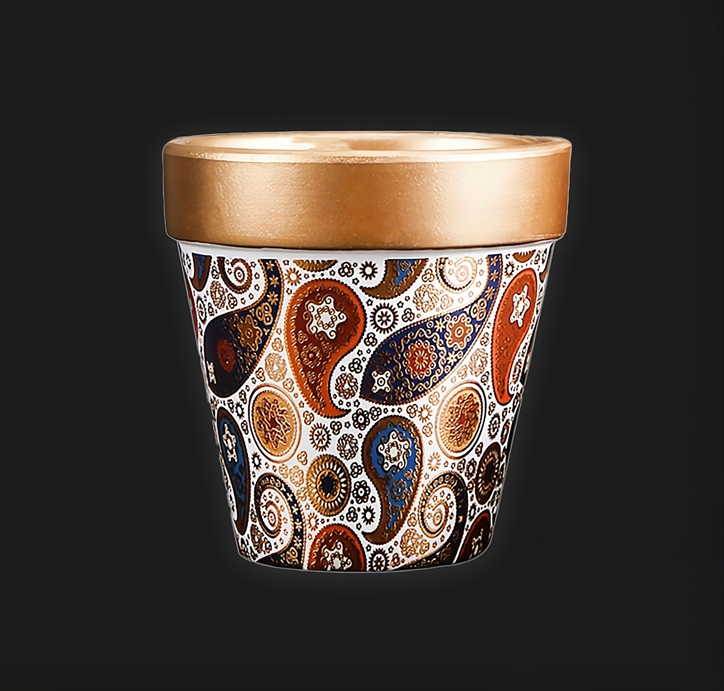 Golden Oasis Vase