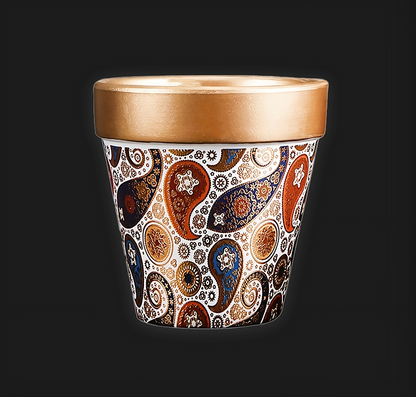 Golden Oasis Vase