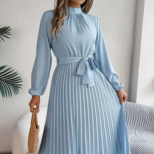 Celeste Pleated Midi Dress