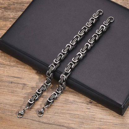 Marc Don Steel Bracelet