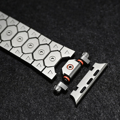 CLAIRS TITANIUM APPLE WATCH BAND