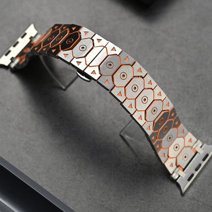 CLAIRS TITANIUM APPLE WATCH BAND