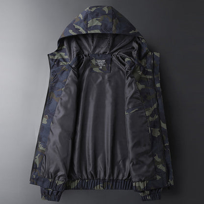 RENZO CAMO WINDBREAKER