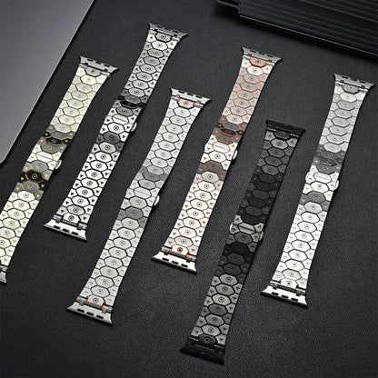 CLAIRS TITANIUM APPLE WATCH BAND