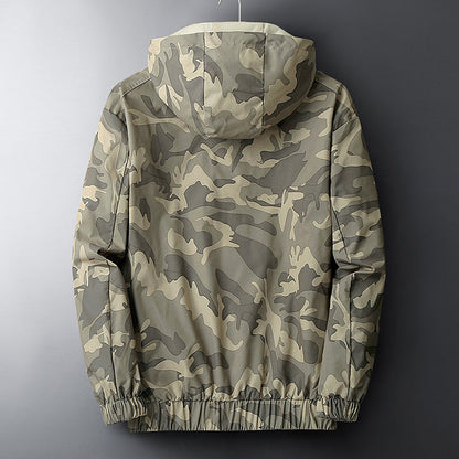 RENZO CAMO WINDBREAKER