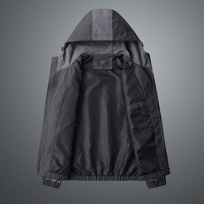 RENZO CAMO WINDBREAKER