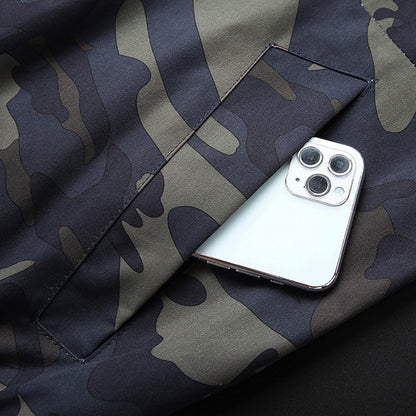 RENZO CAMO WINDBREAKER