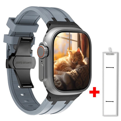 TitaniumGrip Silicone Apple Watch Band