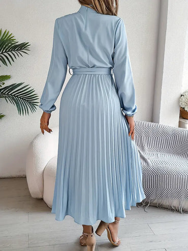 Celeste Pleated Midi Dress