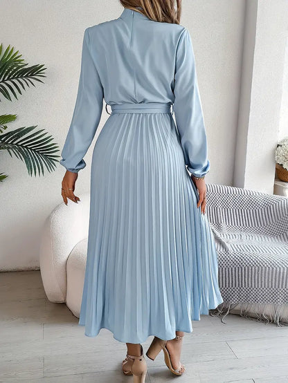 Celeste Pleated Midi Dress